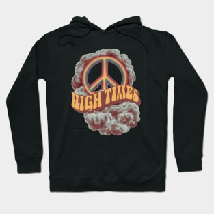 Groovy 70s Vibes | Peace Sign T-shirt | High Times Hoodie